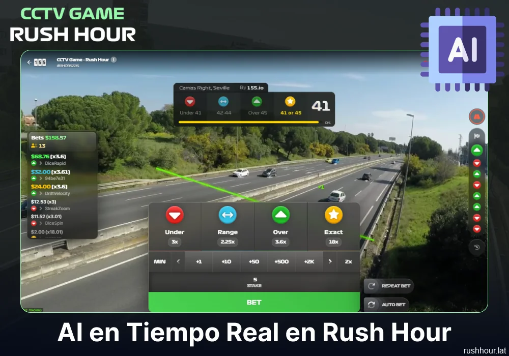 La IA se ha implementado en el juego de casino Rush Hour en LATAM