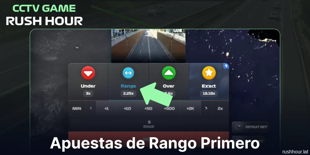 Haz las apuestas de rango primero en Rush Hour Casino
