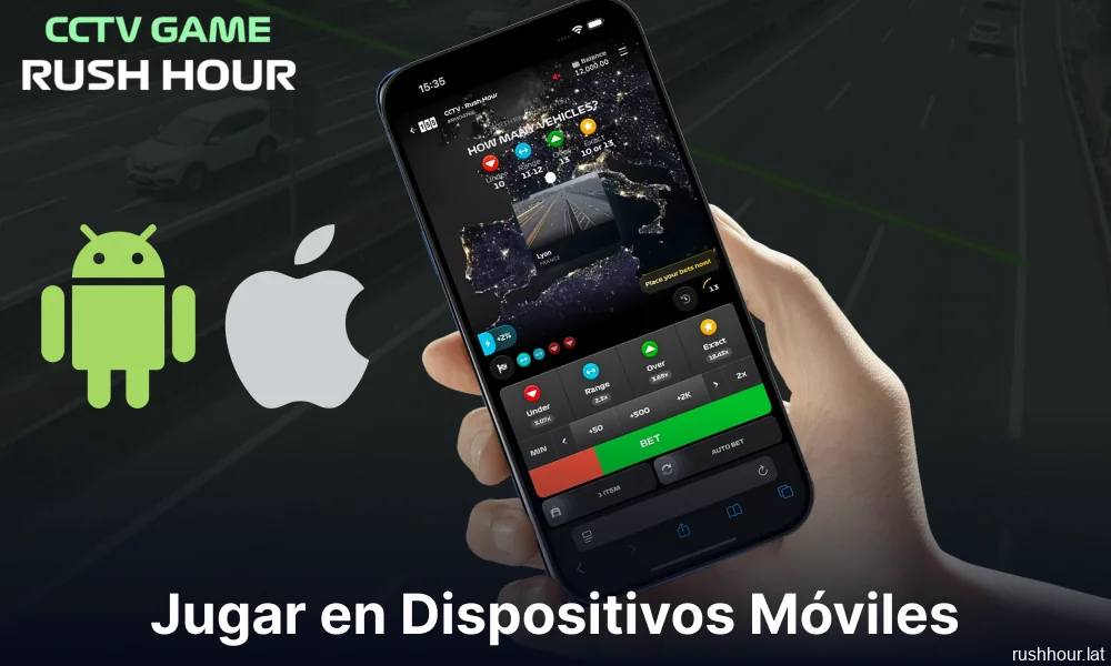 El juego Rush Hour está disponible para dispositivos móviles con Android e iOS