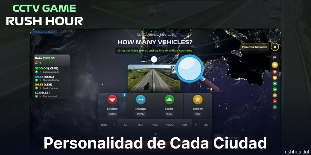 Analiza la personalidad de cada ciudad en el juego Rush Hour