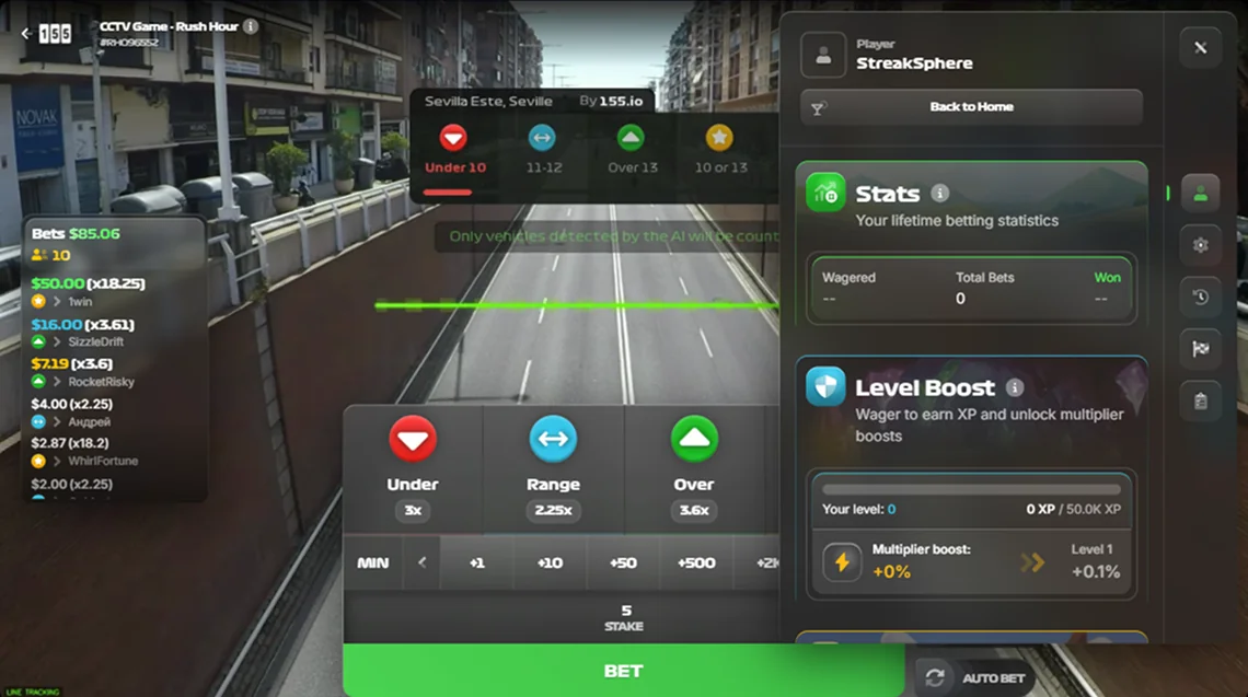 Datos de la cuenta del juego Rush Hour